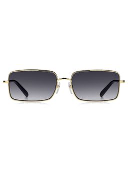 Marc Jacobs - Women UV Protected Polarized Full Rim Grey Lens Rectangle Sunglasses (58)