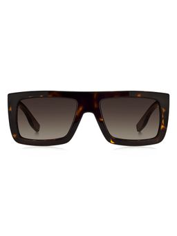 Marc Jacobs - Unisex UV Protected Full Rim Brown Lens Rectangle Sunglasses - 20759808653HA (53)
