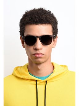 Polaroid - Unisex UV Protected Polarized Full Rim Brown Lens Phantos Sunglasses - 223636V0854LA (54)