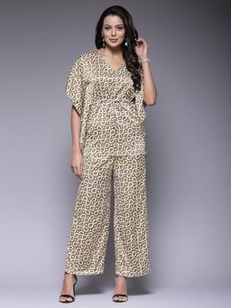 Mafadeny - Multi-Color Printed Regular Co-Ord Set