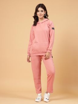 RIGO - Peach Solid Oversized Co-Ord Set