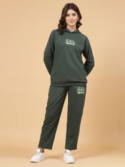 RIGO - Olive Printed Oversized Co-Ord Set