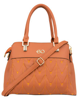 E2O - Stylish Tan Womens Satchel Bag