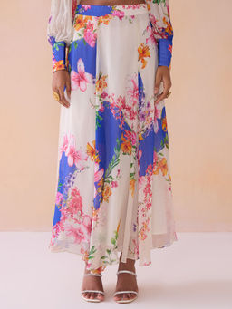 Ancestry - Multi Color Tropical Printed Skirt