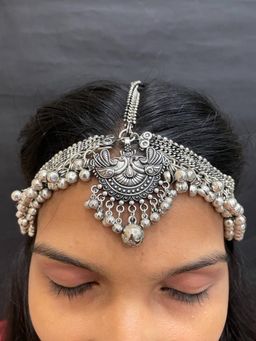 Digital Dress Room - Matha Patti Peacock/Ghungroo Design