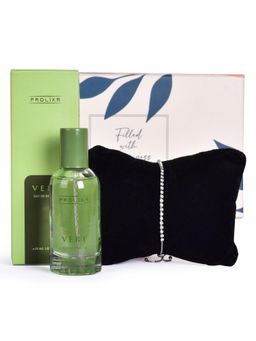 Gleevers - Gift Box- for Her Vert Perfume and Bracelet (Set of 2)