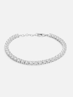 Mia by Tanishq - Blinged Beauty Silver Bracelet