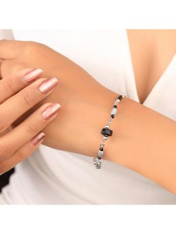 Silberry - Silver Charming Mangalsutra Bracelet