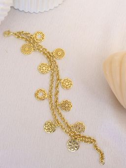 Perfectly Average - Charms Chain Bracelet | 18K Gold Plated Jewellery For Women