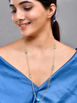 Silvermerc Designs - Beaded Chain Necklace