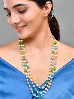 Silvermerc Designs - Layered Pearl Necklace