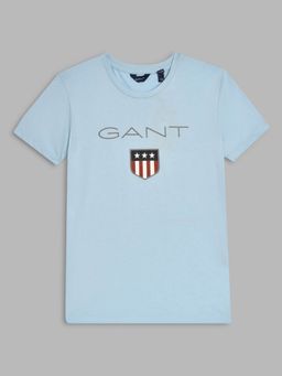 GANT - Kids Boys Blue Printed T-shirt