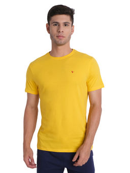 AM SWAN - Mens Solid-plain Dandelion T-shirt