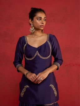 Rhua India - Ekta Gulnaar Sharara Set With Dupatta
