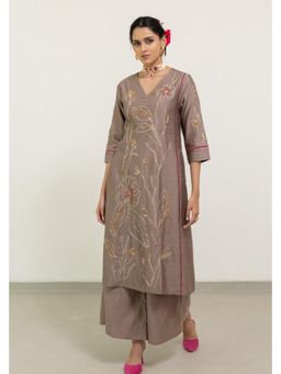 Silai Studio - Chhayaa Embroidered Kurta with Palazzo