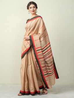 Fabindia - Cotton Dobby Woven Sari