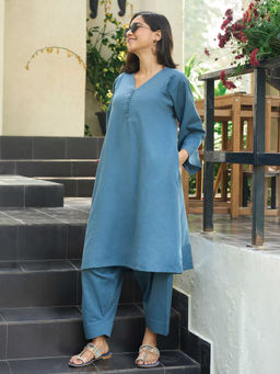 SURMA - Lip Tint Co-ord Set in Steel Grey