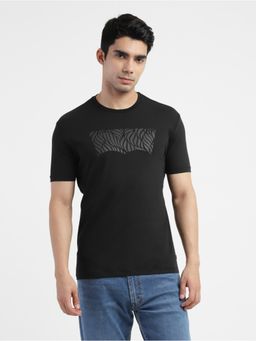 Levi's - Men Black Crew Neck T-Shirt