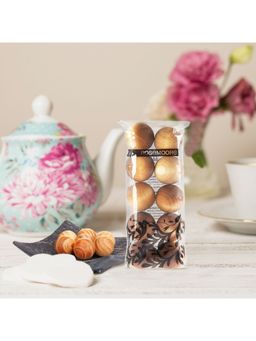 Rosemoore - Bergamot & Geranium Fragrancing Wooden Balls (Pack of 10)