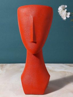 Smokey Cocktail - Greek Abstract Face Orange