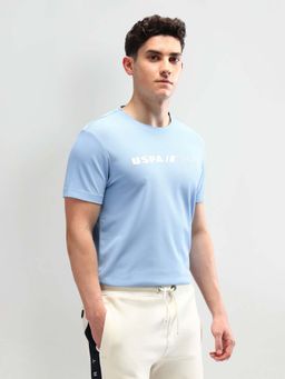 U.S. POLO ASSN. - Blue Solid T-Shirt