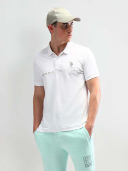U.S. POLO ASSN. - Polo White Solid T-Shirt