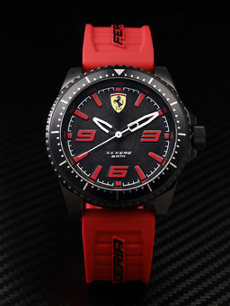 Scuderia Ferrari - Black Silicon Pvd Watch