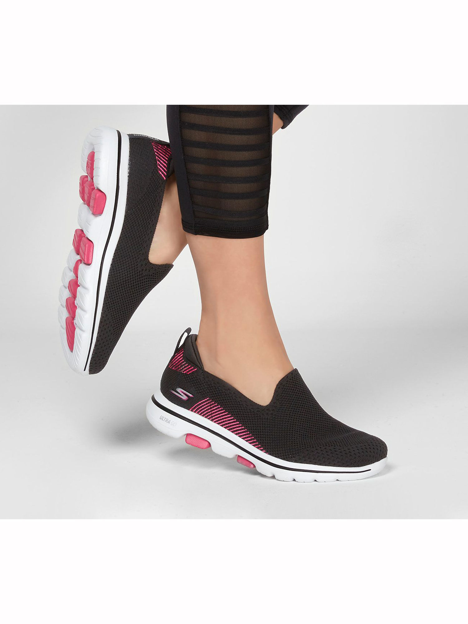 Buy SKECHERS GO WALK 5 PRIZED Black 