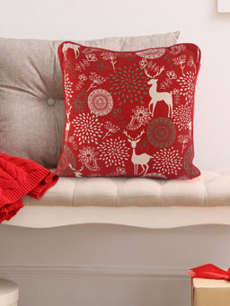 Sashaa World - Reindeer Print Cushion Cover