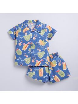 Snuggly Monkey - Monkey Summer Theme Shirt With Shorts