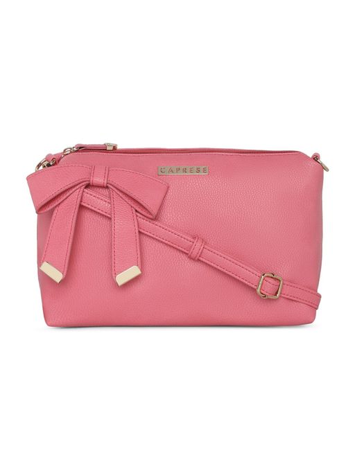 Buy Caprese Alexandria Sling Bag Medium Blush Pink Online