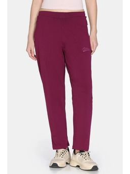 Zivame - Purple 2 Mile Fashion Knit Cotton Loungewear Pajama