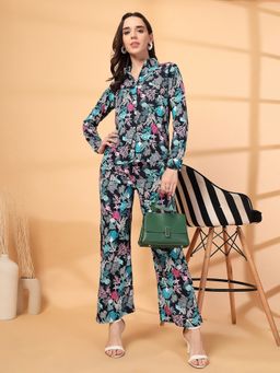 RIGO - Women Multi-Color Floral Printed Co-Ord Set