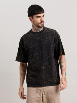 Espanshe - Kellington - Fade Black Baggy T-Shirt