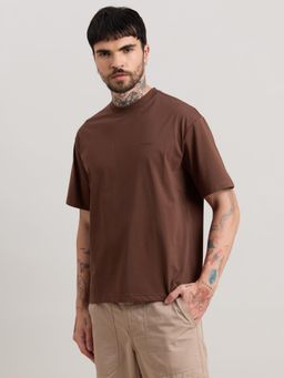 Espanshe - Nora - Loose Fit T-Shirt - Pincone Brown