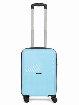 Teakwood - Whitefield Sky Blue Hard-Sided Cabin Trolley Bag (S)