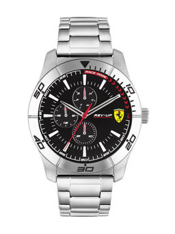 Scuderia Ferrari - REV Black Dial Multifunction Watch For Men 0830808