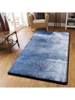 OBSESSIONS - Anti-Static Solid Machine Made Carpet (L)170 x (W)120cm, Blue