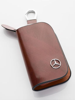 Inkmilan - Cozy Car Key Case Unisex Brown