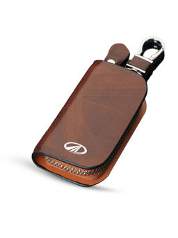 Inkmilan - Cozy Car Key Case Unisex Brown