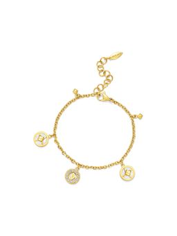 Police - Lucky Star Gold Bracelet For Ladies
