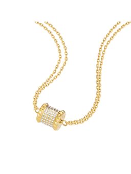 Police - Barrel Gold Necklace For Ladies