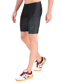 Vector X - Men Half Bottom Compression Shorts -Black