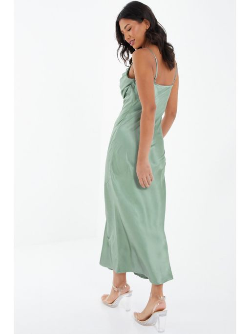 quiz sage green dress Realisation Par Lila Maxi main image 1