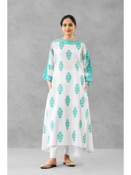 Finethreads by Hina & Nikhat - Harmony Green Co-Ord Set