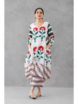 Finethreads by Hina & Nikhat - Gulbaag Red Co-Ord Set