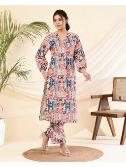 CHHAAP TILAK - Patchwork Multi-Color Co-Ord Set