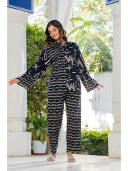 JAIPUR SARAI - Women Black Printed Co-Ord Set