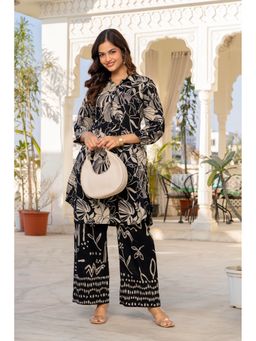 JAIPUR SARAI - Women Black Printed Co-Ord Set