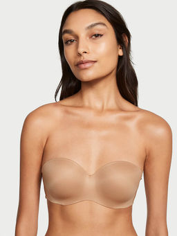Victoria's Secret - Women Beige Body By Lightly Lined Strapless Bra